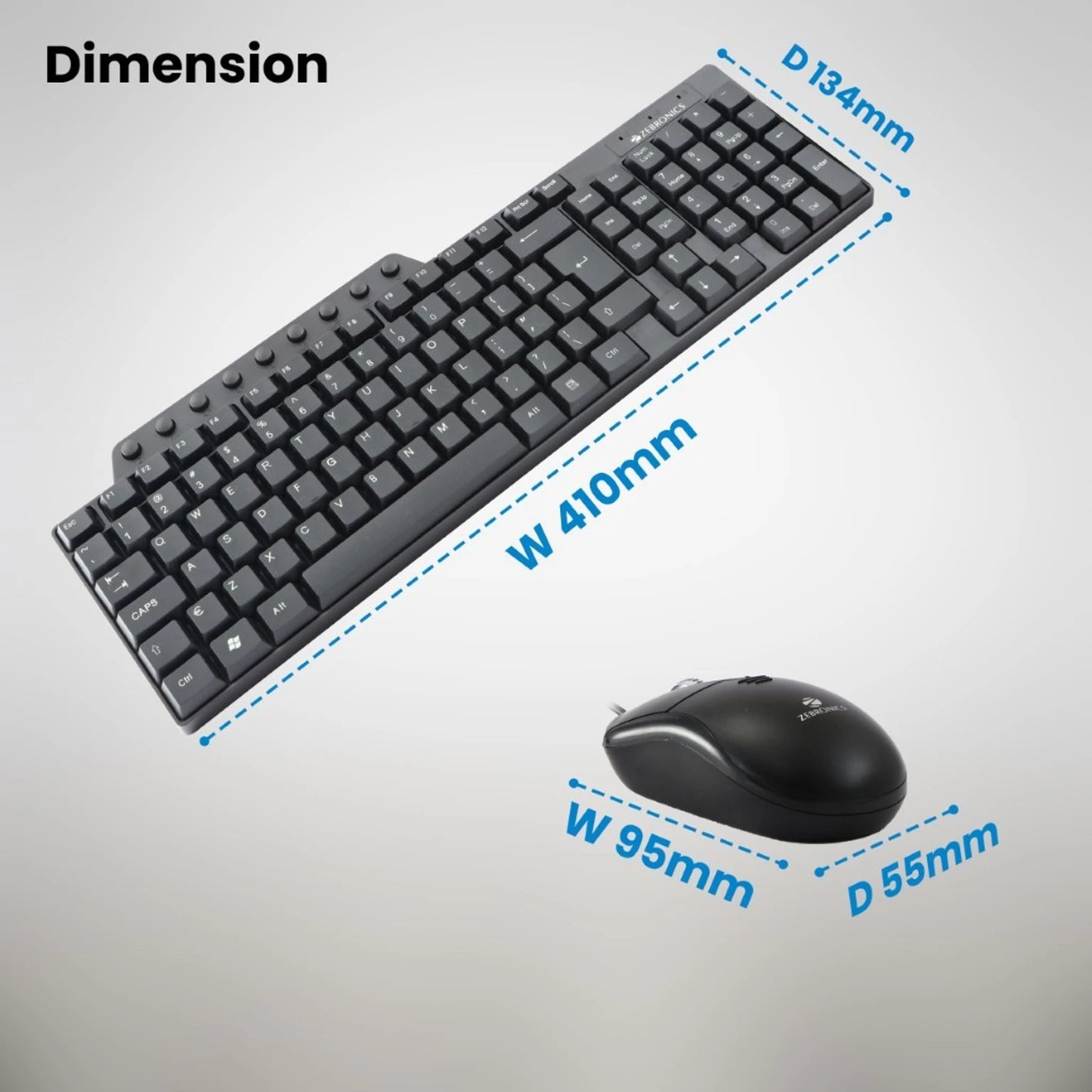 ZEBRONICS KEYBOARD JUDWAA555