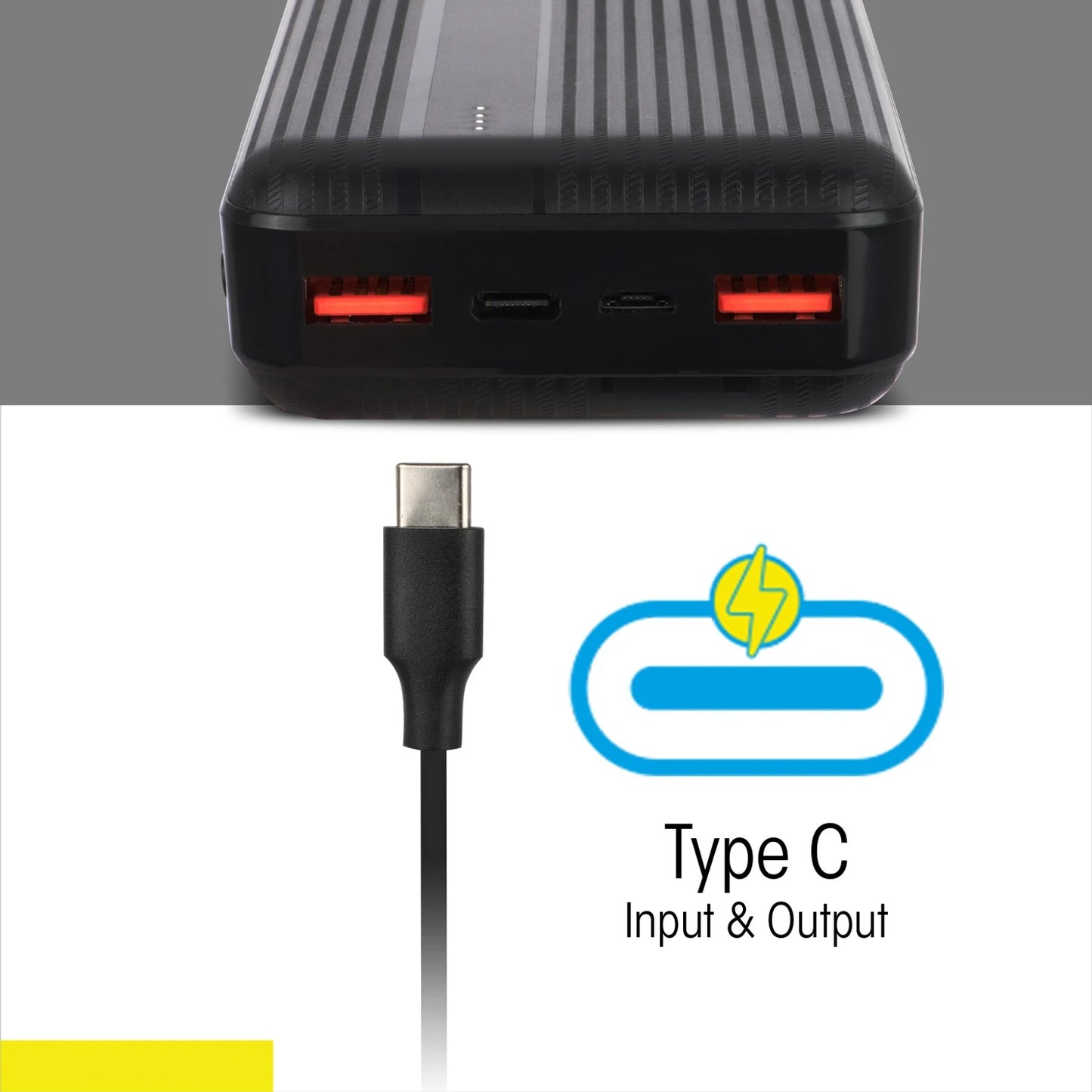 ZEBRONICS POWERBANK 20000MAH PB R5