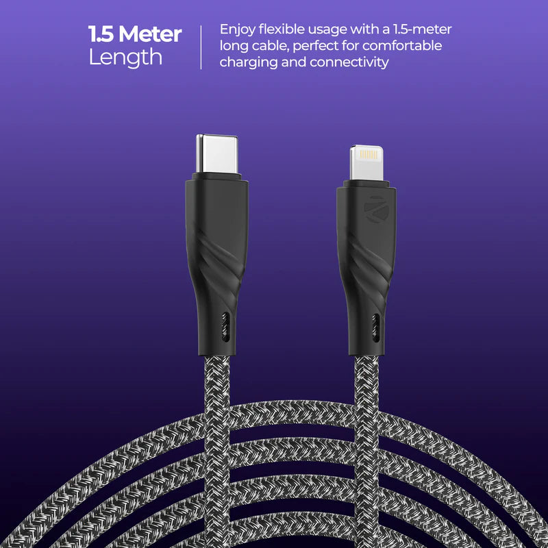 ZEBRONICS USB TO 8PIN CABLE